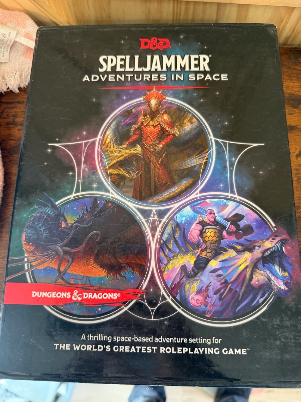 Dungeons & Dragons Spelljammer Adventures in Space Core Book — Black